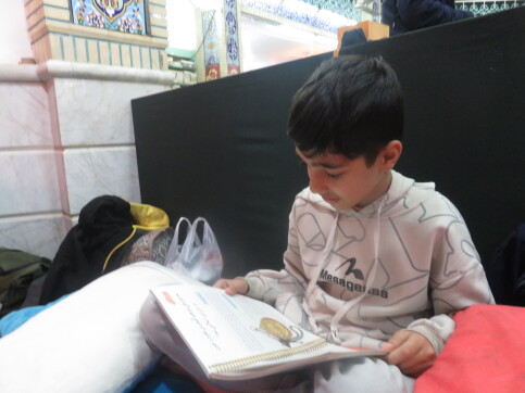 اعتکاف دانش آموزی