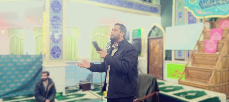 مداحی خوانی زیبا آقای عابدینی